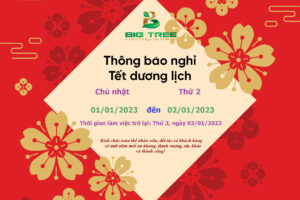 Thông báo lịch nghỉ Tết dương lịch 2023